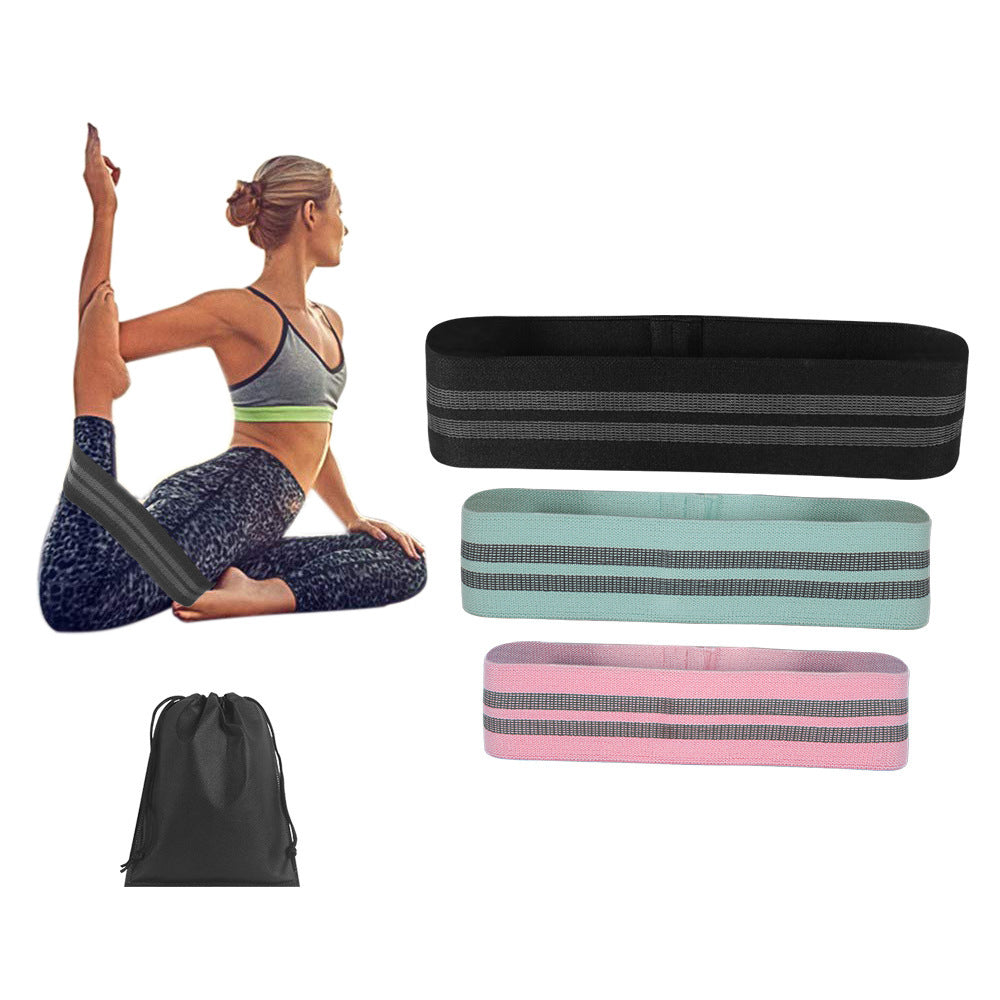 Yoga Hip Resistance Band – Squat & Glute Trainer