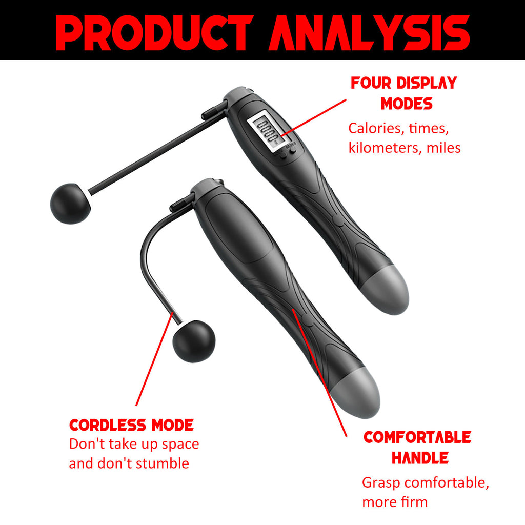 Cordless Electronic Skipping Rope