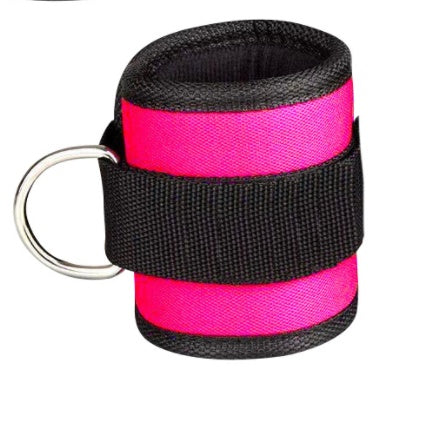 PowerStrap Adjustable Ankle Cuffs – Padded Gym & Cable Machine Straps