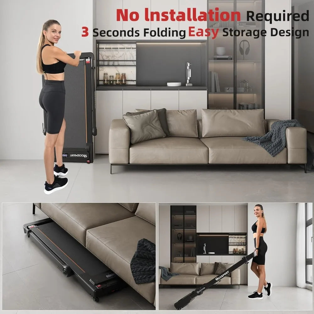 3-in-1 Desk Treadmill – Work, Walk & Get Fit