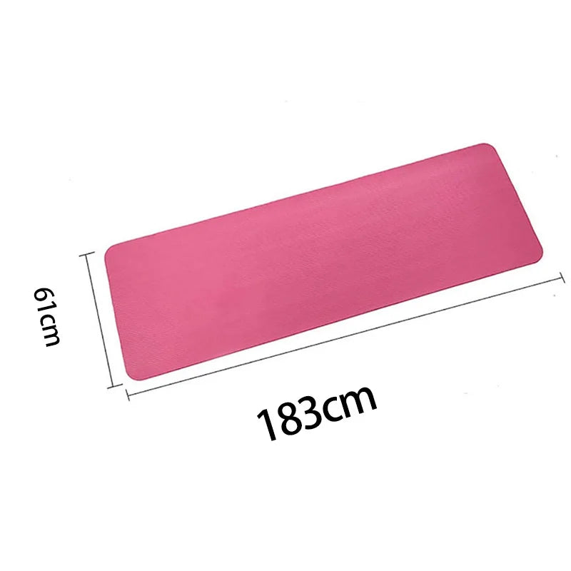 Sports & Fitness Mat – Portable NBR Yoga & Exercise Mat