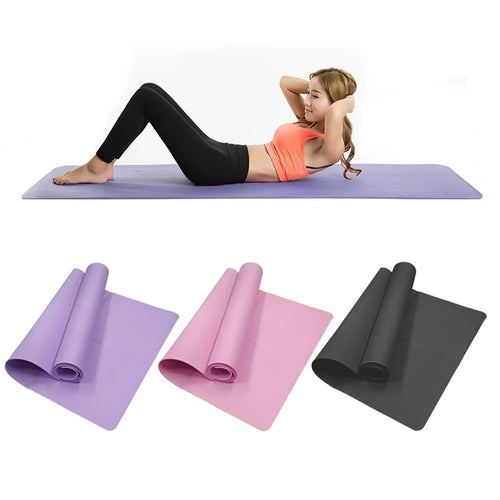 4mm EVA Yoga Mat – Non-Slip, Lightweight & Portable Fitness Mat