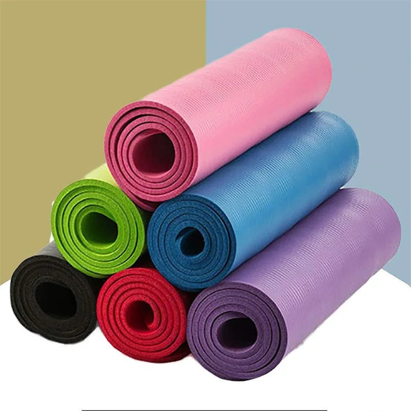 Sports & Fitness Mat – Portable NBR Yoga & Exercise Mat