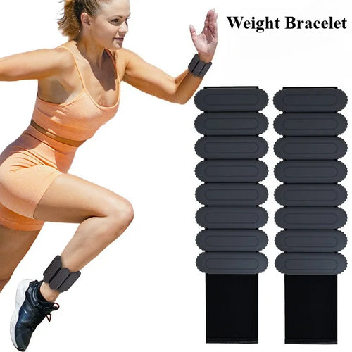 Adjustable Ankle & Wrist Weights (1 Pair) – 0.5lb / 1lb | Fitness, Yoga, Pilates, Running & Physical Therapy