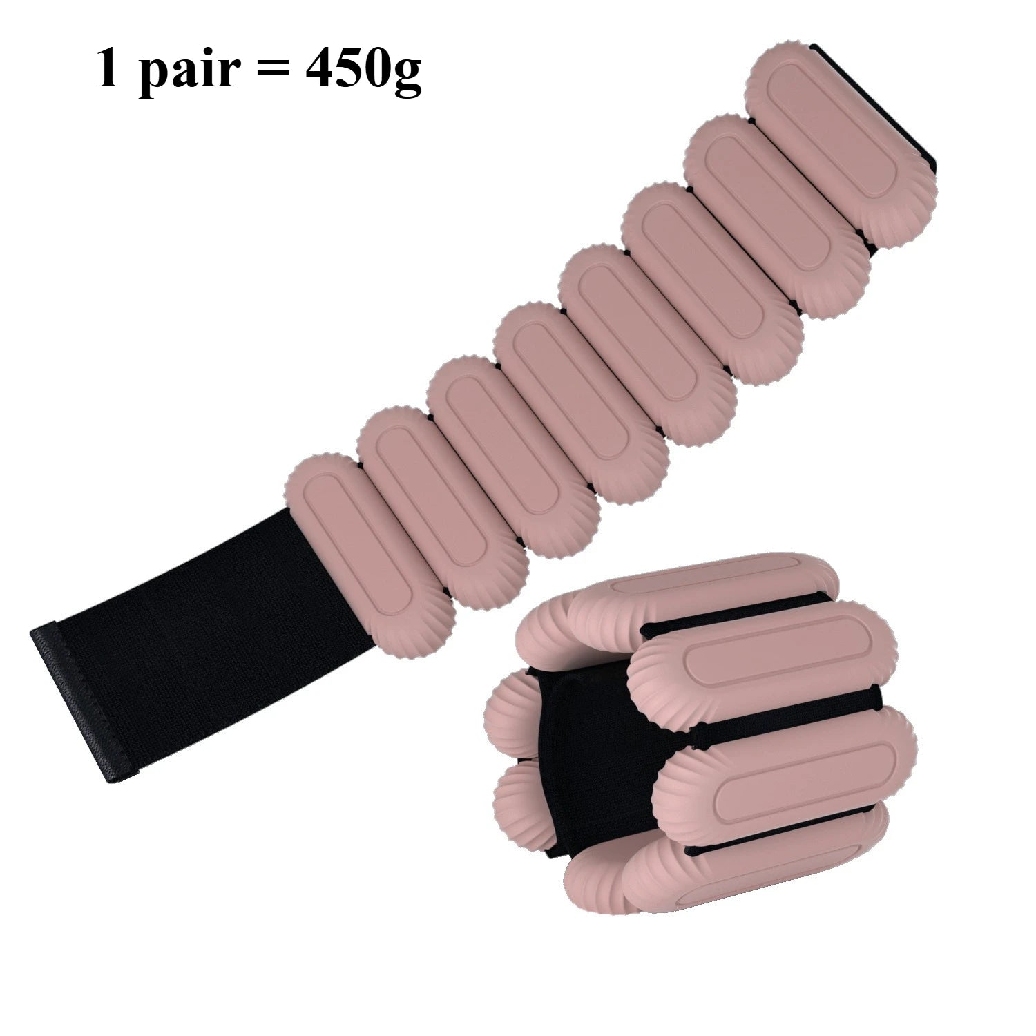 Adjustable Ankle & Wrist Weights (1 Pair) – 0.5lb / 1lb | Fitness, Yoga, Pilates, Running & Physical Therapy