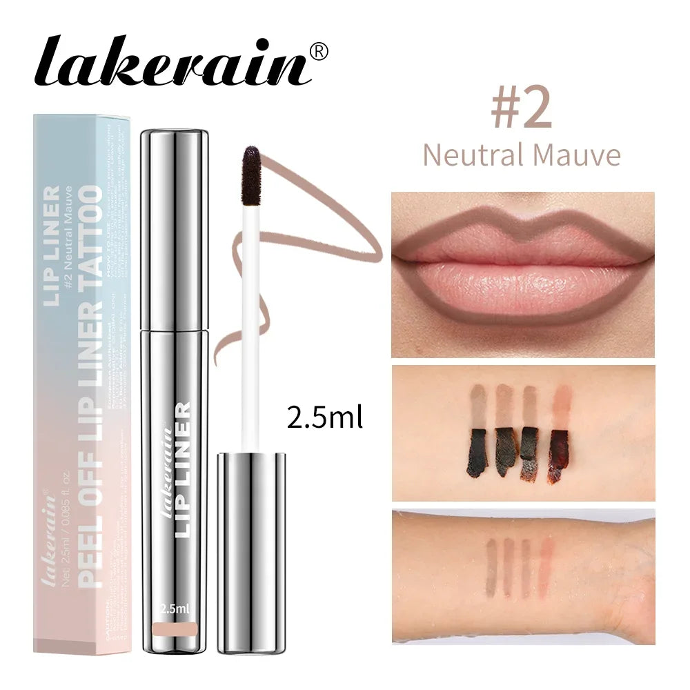 Waterproof Peel-Off Lip Liner Ink – Long-Lasting Velvet Matte Lip Tattoo