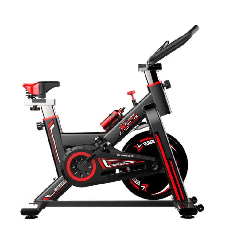 Professional Spin Bike with LCD Monitor – Magnetic Resistance Indoor Exercise Bike for Home Gym Cardio Training