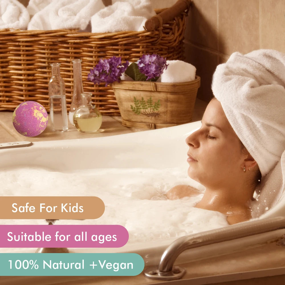 Bath Bomb Gift Set – 12 Pieces