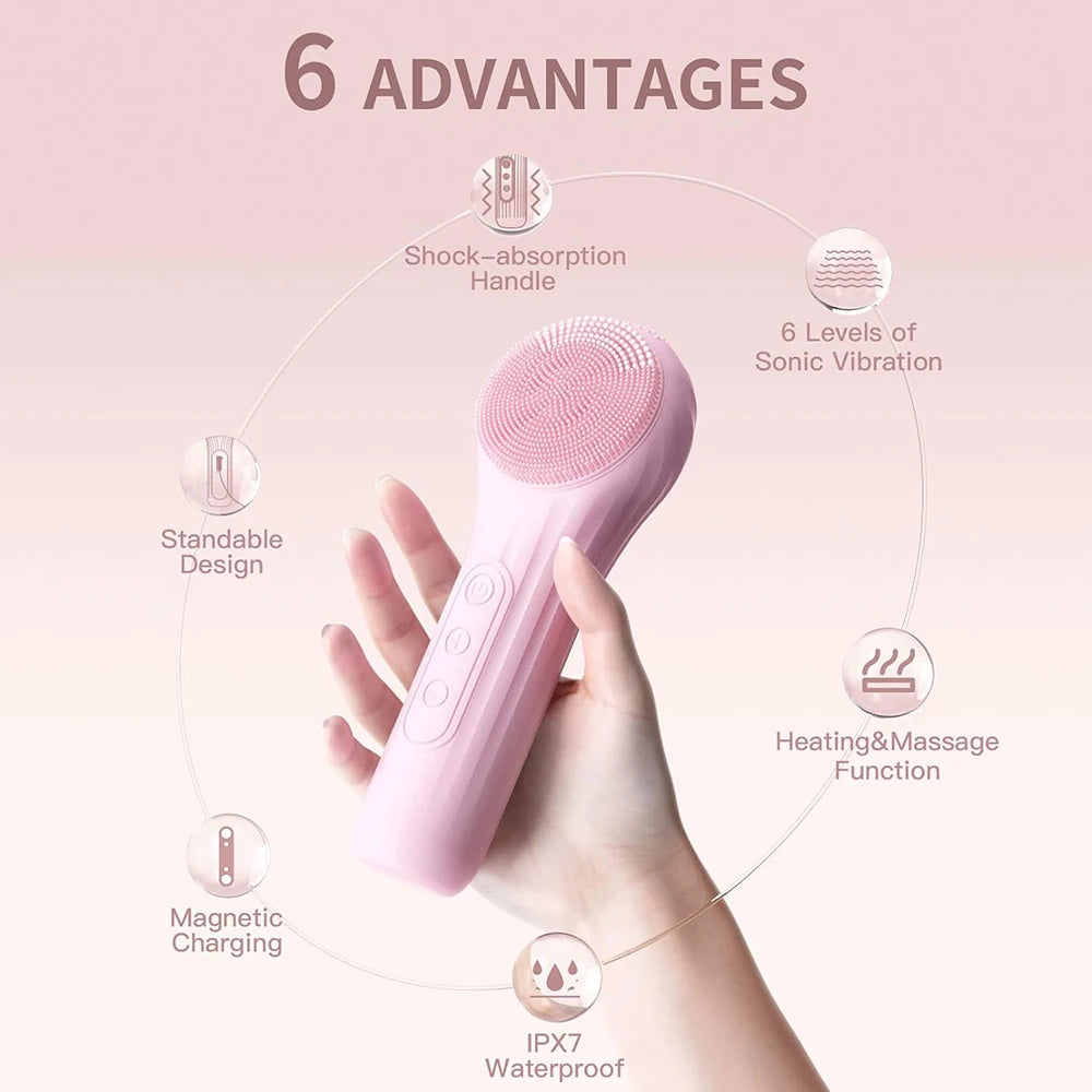 GlowSonic Waterproof Facial Brush