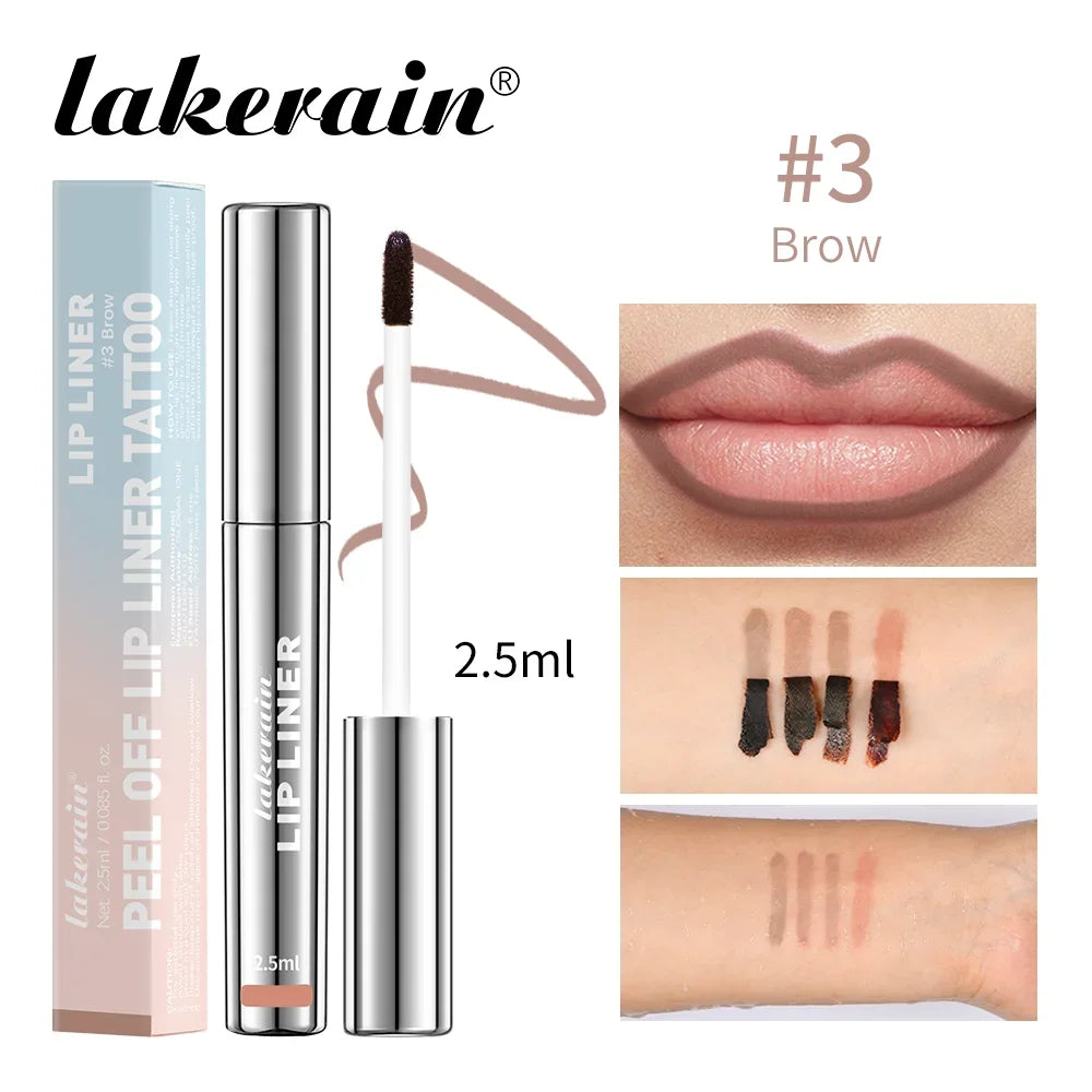 Waterproof Peel-Off Lip Liner Ink – Long-Lasting Velvet Matte Lip Tattoo