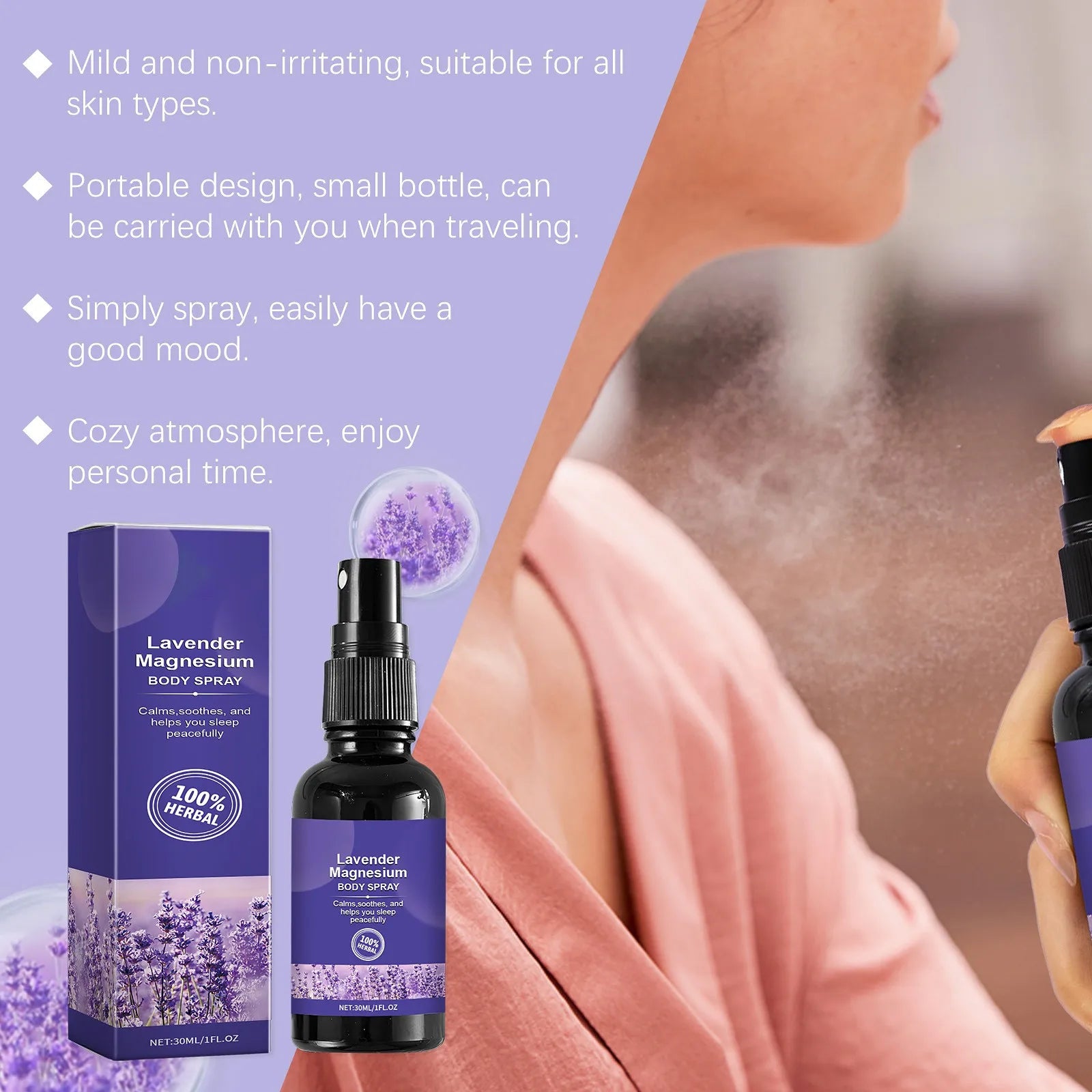 DreamEase Lavender Vanilla Spray