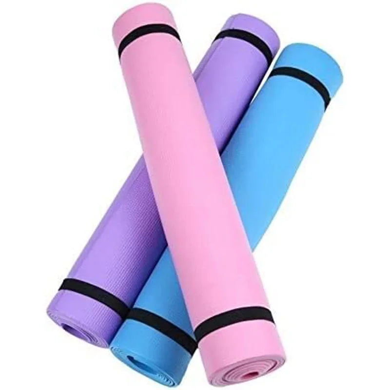 Sports & Fitness Mat – Portable NBR Yoga & Exercise Mat