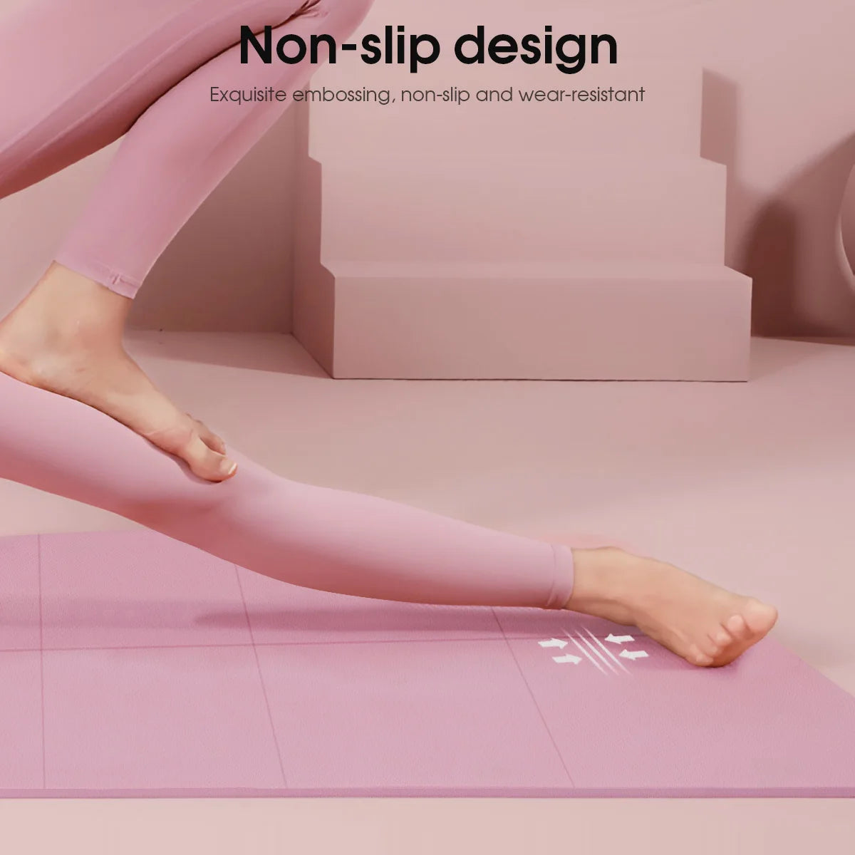 4mm EVA Yoga Mat – Non-Slip, Lightweight & Portable Fitness Mat