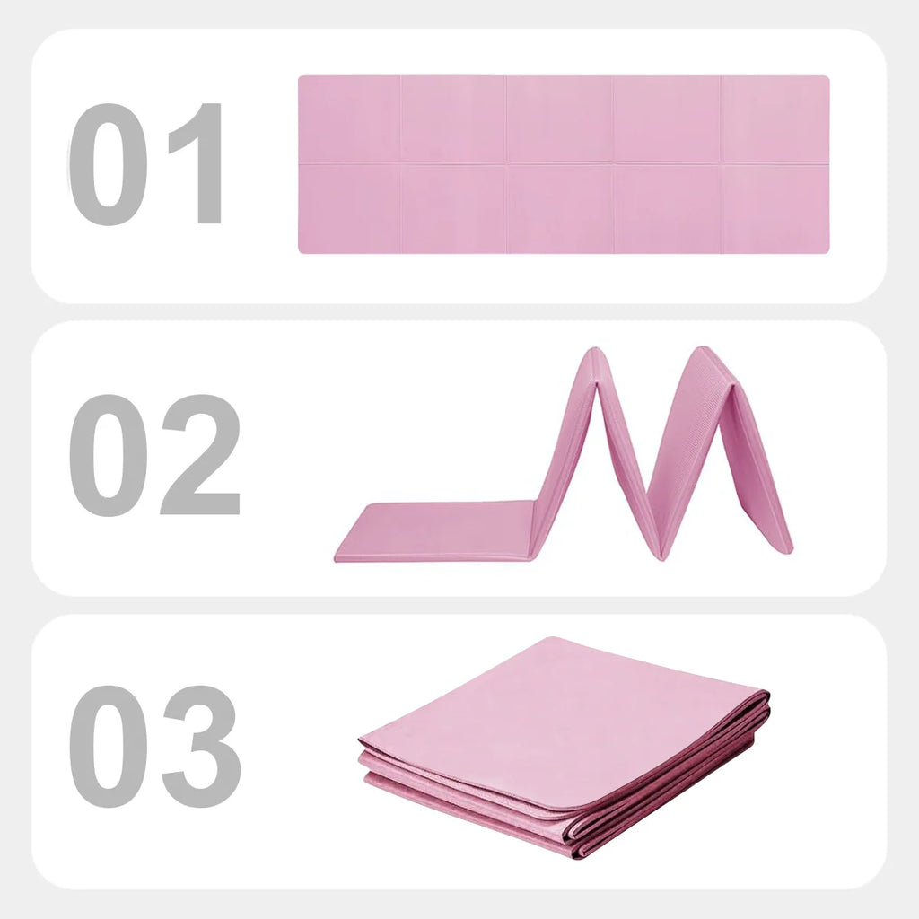4mm EVA Yoga Mat – Non-Slip, Lightweight & Portable Fitness Mat