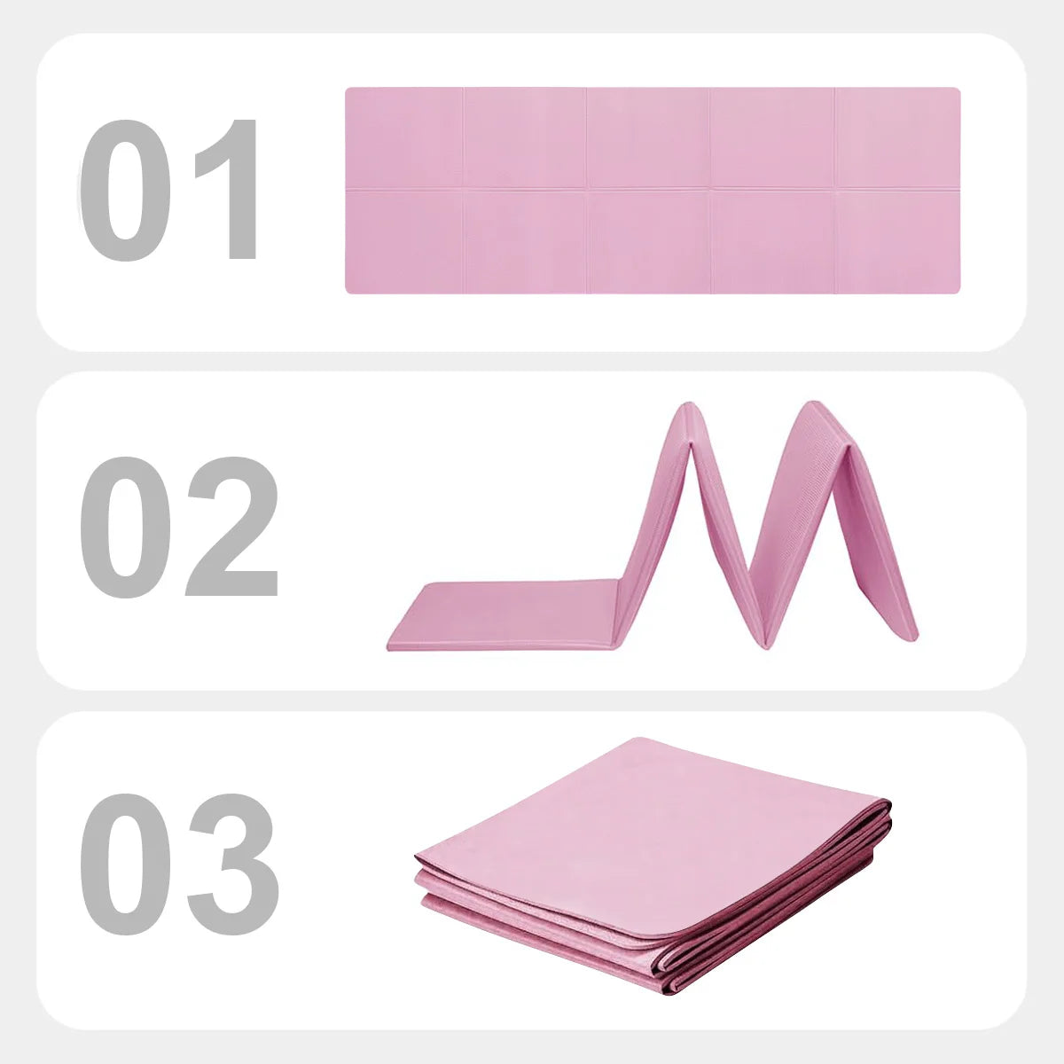 4mm EVA Yoga Mat – Non-Slip, Lightweight & Portable Fitness Mat