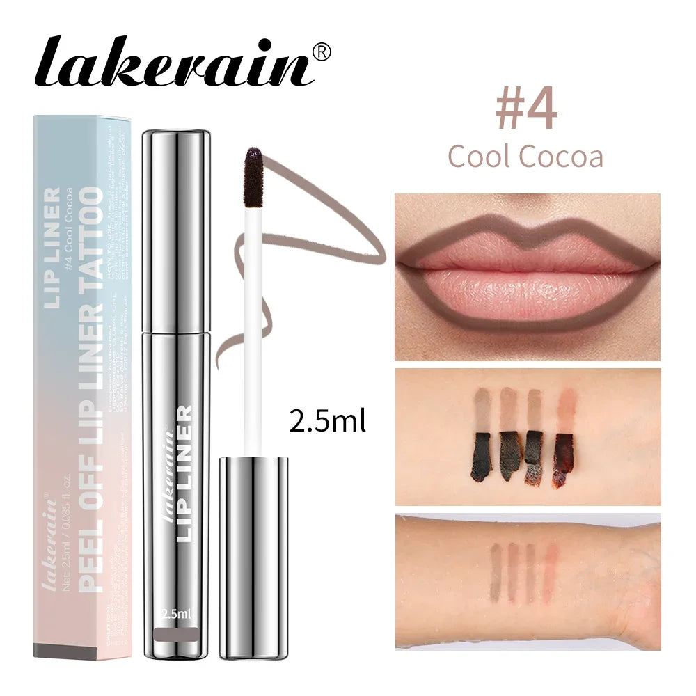 Waterproof Peel-Off Lip Liner Ink – Long-Lasting Velvet Matte Lip Tattoo