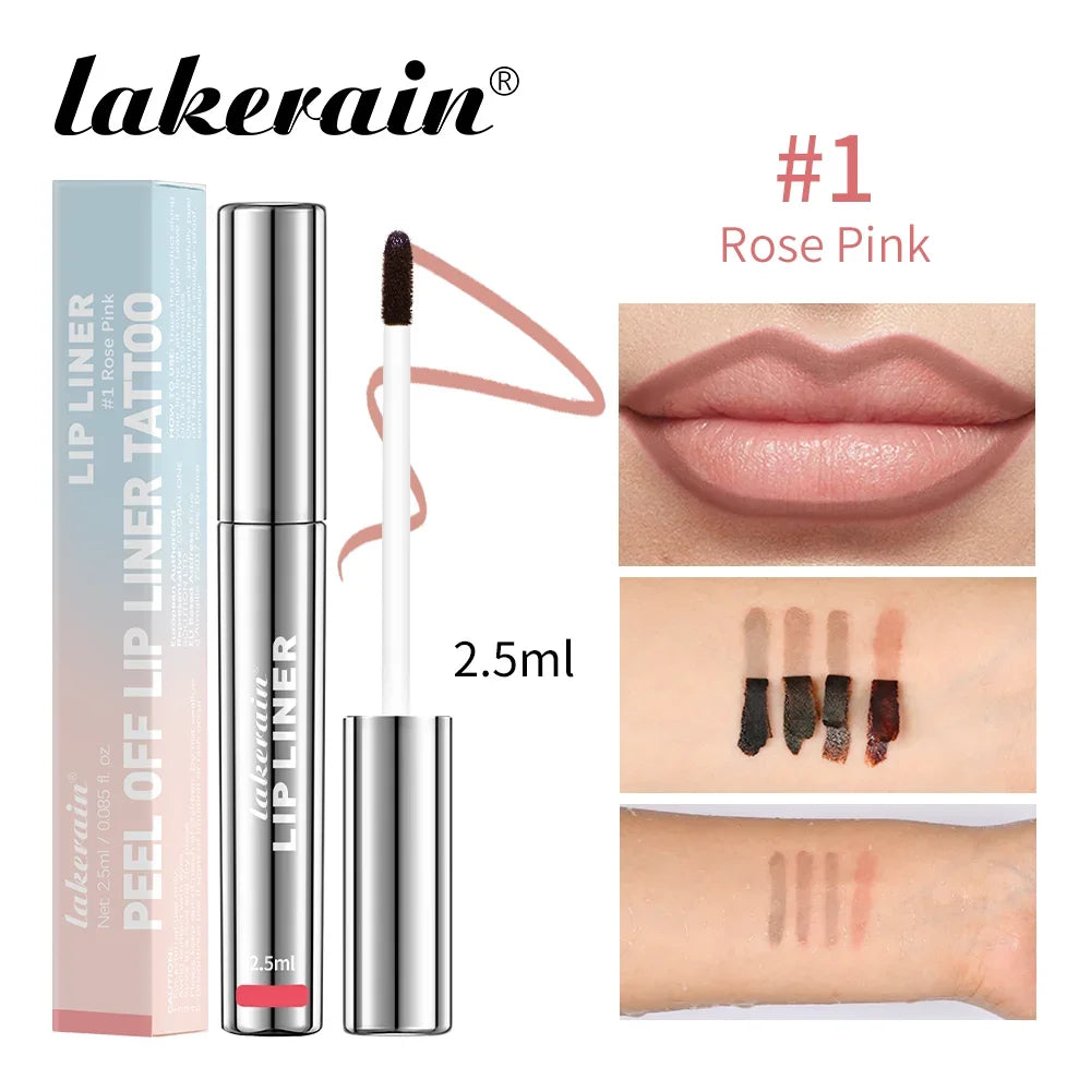 Waterproof Peel-Off Lip Liner Ink – Long-Lasting Velvet Matte Lip Tattoo