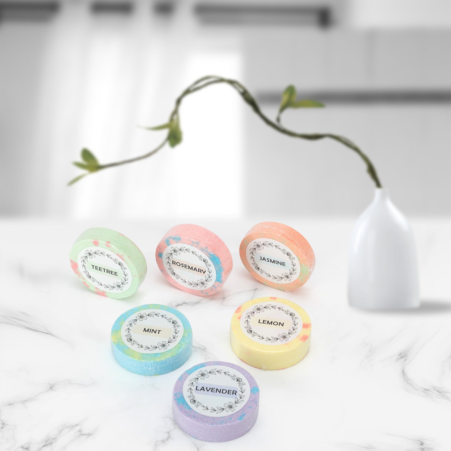 6pc Home Spa Bath Bombs